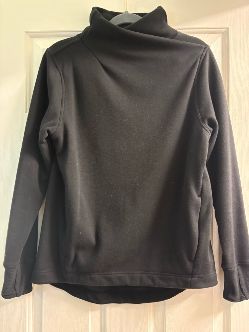 Athleta Black Turtleneck Pullover
